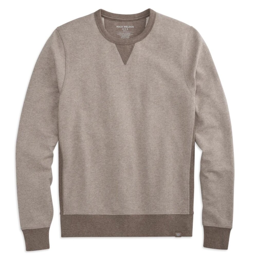 Mack Weldon Men's ACE Crew Neck Sweatshirt Xtra Large